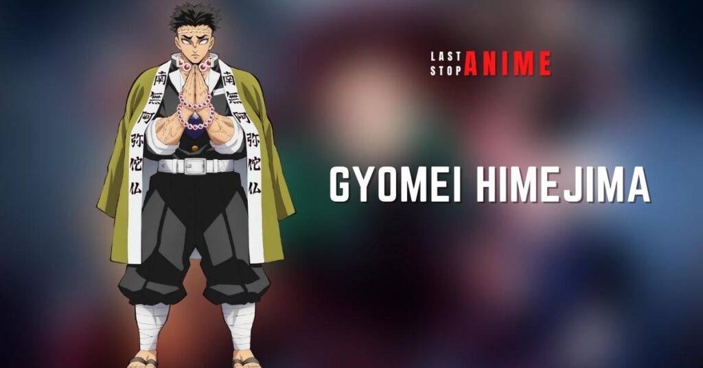 Gyomei Himejima as male character in demon slayer