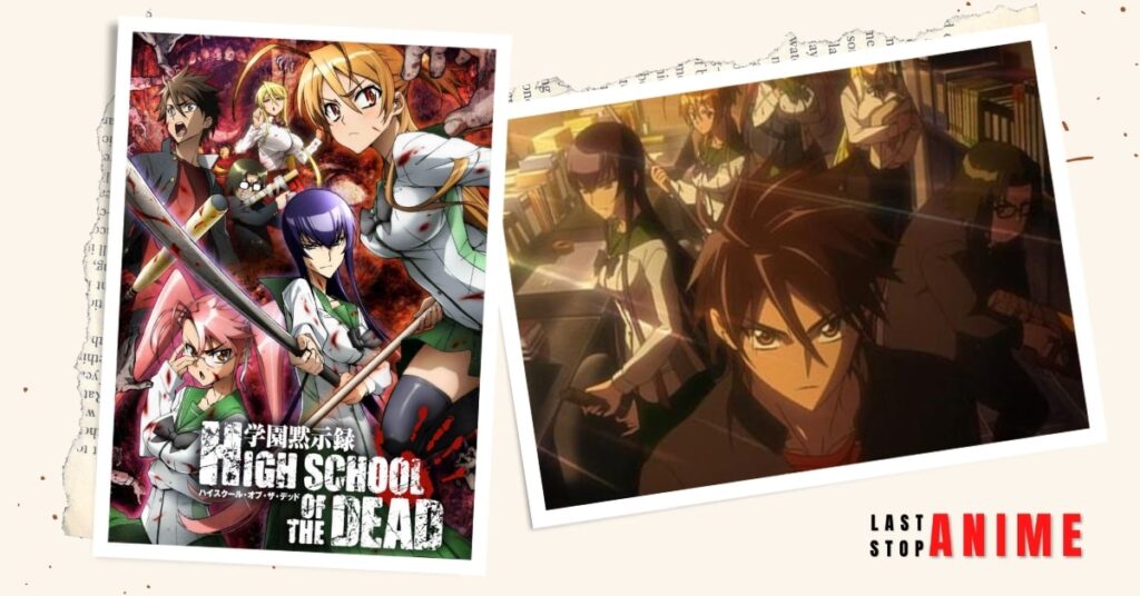 Highschool Of The Dead in the list of high school dxd like anime