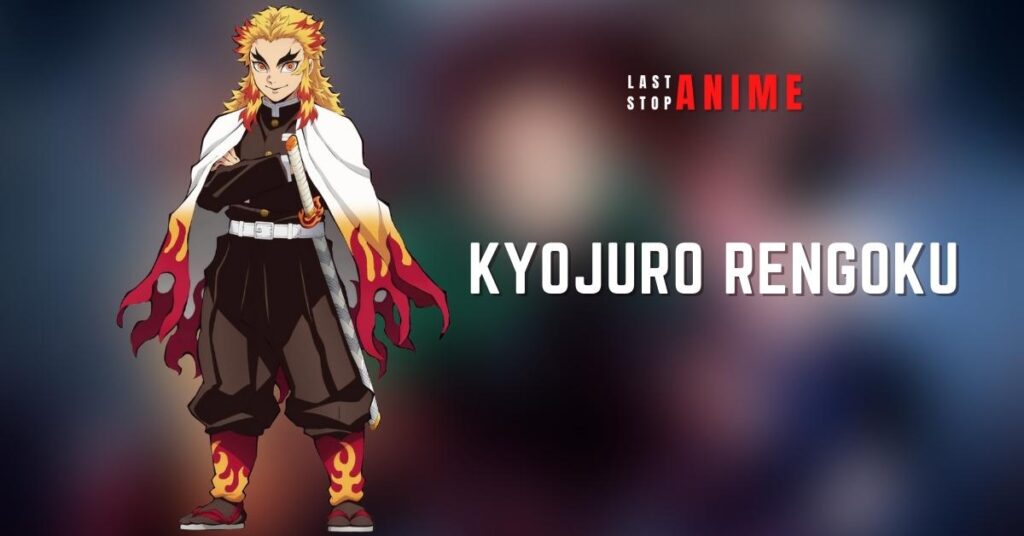 Kyojuro Rengoku as male character in demon slayer