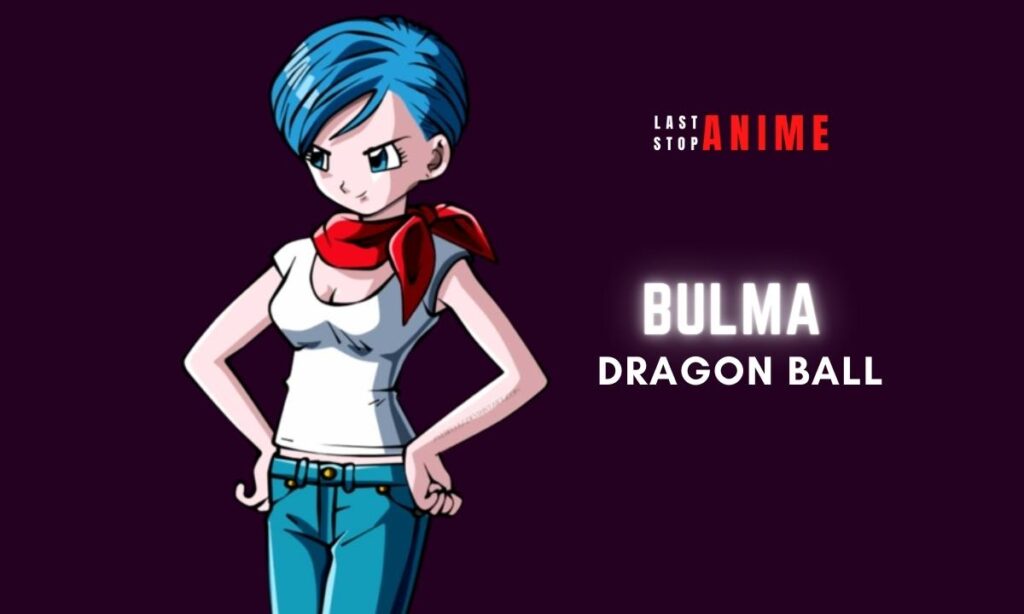  Bulma in Dragon Ball as anime girl tomboy