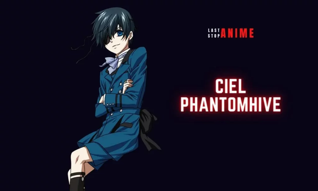 Ciel Phantomhive from Black Butler as anime femboy