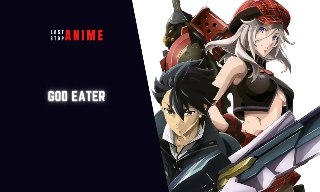 Male and female lead from God Eater
