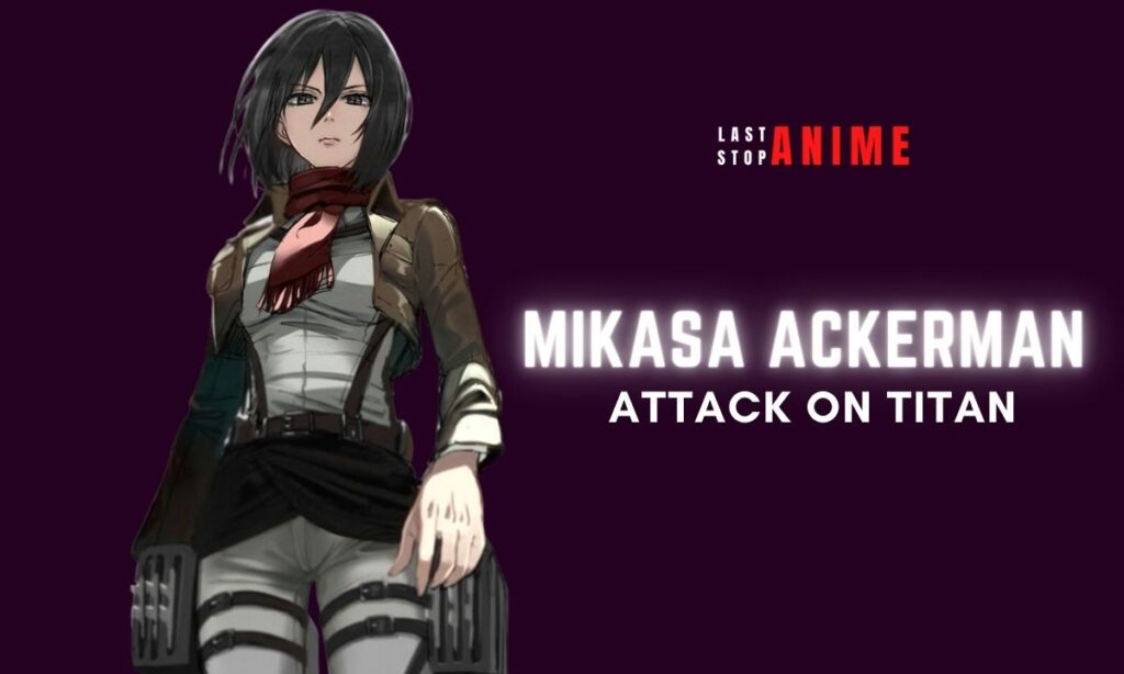 Mikasa Ackerman from Attack On Titan as tomboy anime