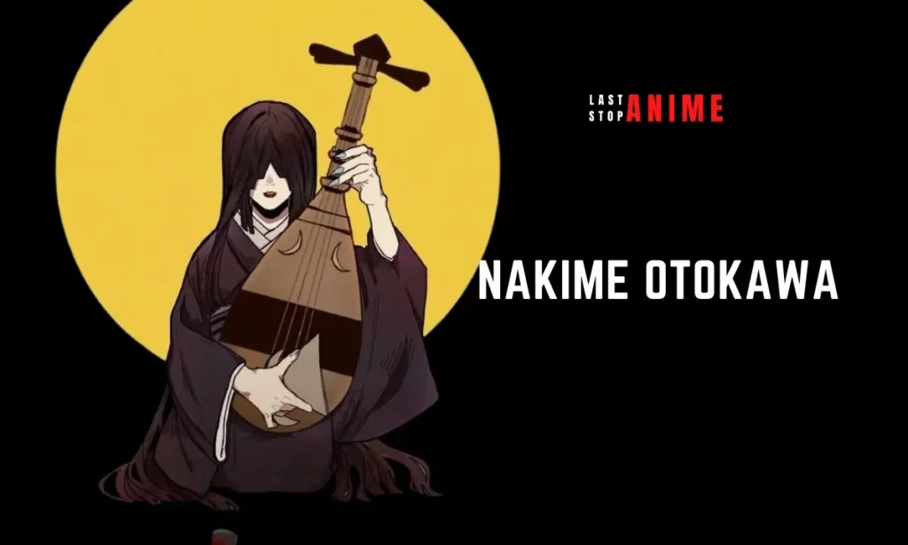  Nakime Otokawa as femal character in demon slayer