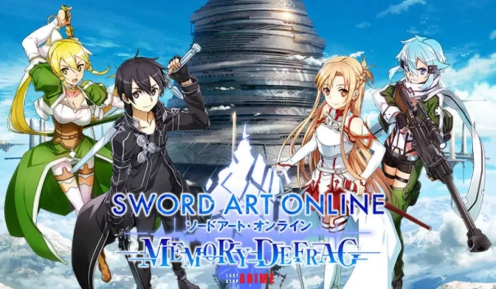 Sword Art Online: Memory Defrag as android anime games