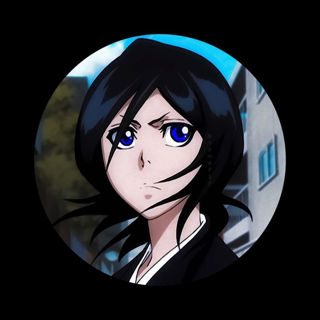 Rukia Kuchiki pfp from bleach anime