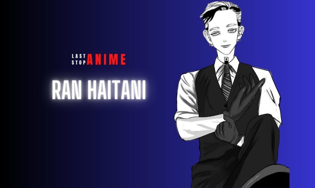 Ran Haitani wearing formals and tie with gloves