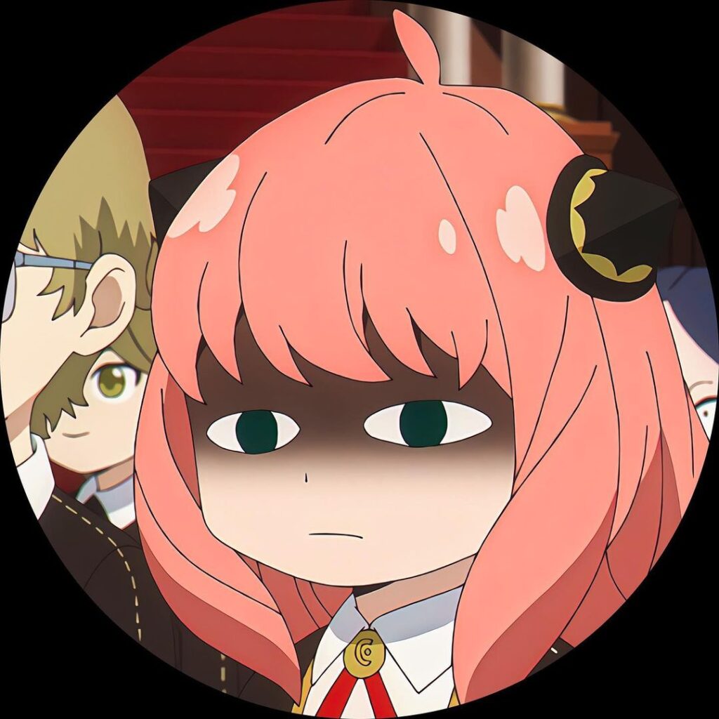 Anya Forger Profile picture from spy x family pfp