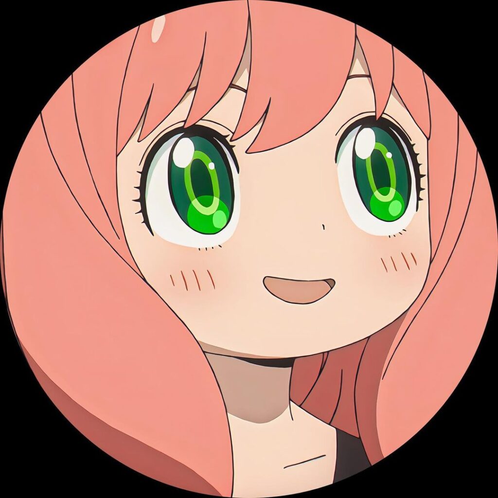 Anya Forger Profile picture from spy x family pfp