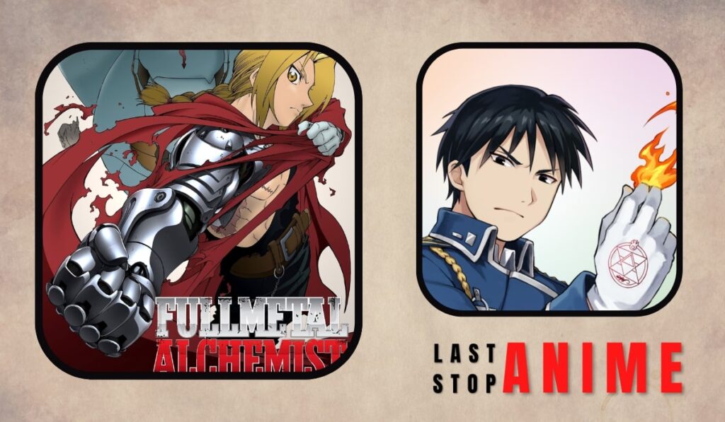  'Fullmetal Alchemist' featuring anime characters with drip.